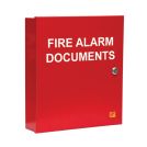 Fire Alarm Documents Box, Red