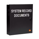 System Record Documents Box, Black