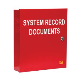 Space Age Electronics, Inc. - System Record Documents Box, Red