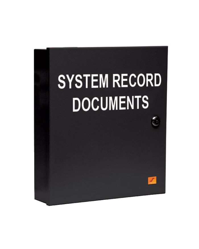 ▼Personnel Systems and Records Third ed. Space Age Electronics, Inc. - System Record Documents Box, Black