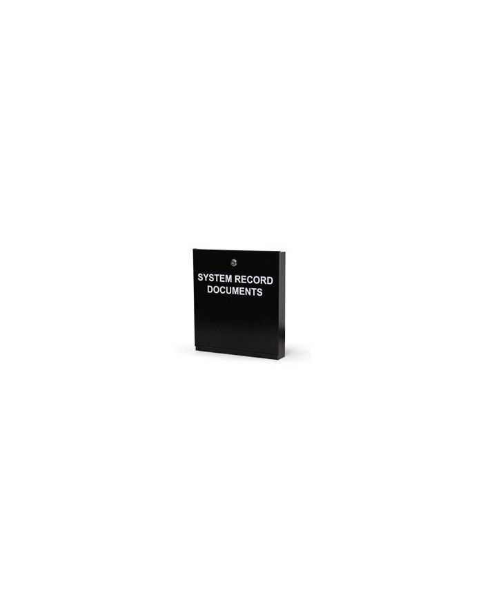 Space Age Electronics, Inc. - System Record Documents Box, Black
